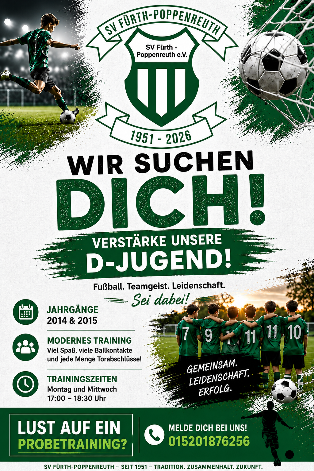 Probetraining Flyer